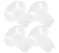 Hemobllo 4 pièces Coussinets Silicone pour Sein Compatibles Tire-lait Électrique et Manuel Protection Silicone Sûre et Accessoires pour Pompage sans Utilisation des Mains