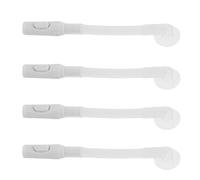 Hemobllo 4 Pièces Embout de Gonflage à Valve à Bouton Poussoir Rapide | Vanne Anti-retour, Commande Manuelle Facile, pour Interfaces de Pompe et Gilets, Usage Garçon et Filles
