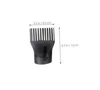 Hemobllo 4 Pièces Embouts Plastique Sèche Cheveux Haute Résistance Diffuseur Concentrateur Large Bec Canard pour Coiffage Professionnel et Usage Domestique
