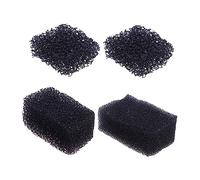 Hemobllo 4 pièces Éponge Maquillage Noire Dense Effet Spécial Cosplay Halloween Stippling Scar