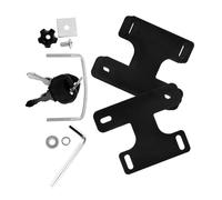Hemobllo 4 pièces Fixations de Pince pour Barre de Toit de Voiture Lot de Clips de Serrage pour Porte-Bagages Arrière Sécurise Les Barres pour Transport de Bagages sur SUV et Voitures