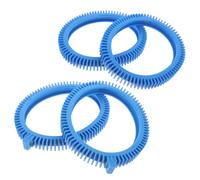Hemobllo 4 pièces Kit de Pneus Avant et Arrière PVC Bleu pour Nettoyeur Piscine de Rechange Robustes Adhérence Ferme et Installation Facile pour Accessoires de Nettoyage Piscine
