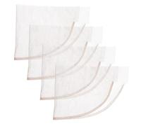 Hemobllo 4 pièces Lace Net Base pour Fabrication de Perruques Respirant et Filet à Cheveux Léger pour DIY Bordure et Fermeture Compatible avec Divers Styles