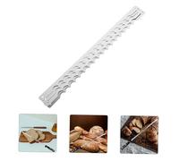 Hemobllo 4 pièces Lames de Rechange Dentelées pour Machine à Coupe Antiadhésif pour Gâteau Pizza Accessoire Cuisine Facile à Nettoyer des Miettes Usage Domestique et Professionnel