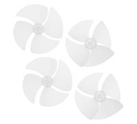 Hemobllo 4 Pièces Lames de Ventilateur Plastique pour Moteur Kit de Pales de Refroidissement Silencieuses et Résistantes de Rechange pour Micro-ondes et Réparation Équipements Ménagers