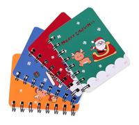 Hemobllo 4 Pièces Petit Carnet de Notes Spirale A7 Portable, Papier | Journaux de Voyage et Carnets, Design Pratique, Écriture Plus Agréable, Amis et Collègues