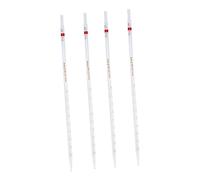 Hemobllo 4 pièces Pipettes Verre Borosilicaté avec Graduation Claire pour Transfert Précis de Liquide Laboratoire