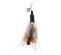 Hemobllo 4 Pièces Plumage, Accessoire de Rechange Solide, PP Plume | Chats D’intérieur et Séances D’entraînement, Aide à Distraire le Mobilier, Lot pour Foyers Multi-chats