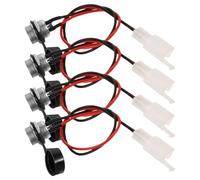 Hemobllo 4 pièces Port de Charge Scooter Électrique Connecteur USB pour Électrique Stables et Compatibles pour Trottinette Pocket Bike et Ebike