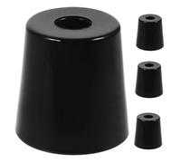 Hemobllo 4 pièces Protection Caoutchouc pour Porte de Remorque Amortisseur de Porte de Rampe pour Camion et Remorque