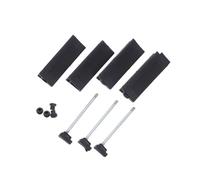 Hemobllo 4 Pièces Retractable Barrier End Replacement For Standard Stanchion Belt Cassette Easy Operation Pull Strap Head For Efficient Crowd Control And Safety Management