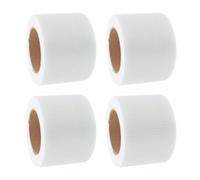 Hemobllo 4 Pièces Ruban de Joint de Auto-adhésif pour Plaques de Plâtre Ruban Résistant pour Réparation de Fissures et Joints de Cloisons Sèches