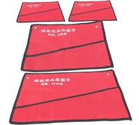 Hemobllo 4 pièces Sacoche à Outils Suspendue Pochette Multifonction Légère et Résistante Organiseur de Clés à Molette pour Électricien et Bricolage Rangement Pratique pour Atelier et