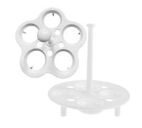 Hemobllo 4 pièces Support Vapeur Œufs Résistant Haute Température Compact et Stable pour Cuisson Saine Compatible avec Pots de Santé Lot