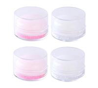 Hemobllo 4 pièces Tampon Manucure Silicone Souple Outil Nail Art DIY pour Ongles Manucure Pédicure Accessoire Vernis et Facile à Utiliser Maison et Salon