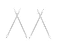 Hemobllo 4 Pièces Tube Chauffant Quartz Haute Résistance pour Chauffage Électrique Élément de Remplacement pour Radiateurs et Fours Électriques Compatible pour Rassemblements Sociaux et