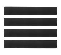 Hemobllo 4 Pièces Tubes en Mousse EVA Noire pour Support Guitare, 110mm | Anti-dérapant pour Crochets Muraux, et Montages Multi-instruments Manchon Creux, Protection Rayures Métalliques