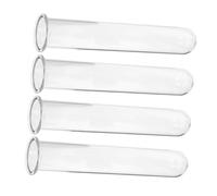 Hemobllo 4 Pièces Vase à Fleurs Hydroponique Lot de Tubes de Propagation pour Plantes pour Décoration de Terrarium et Arrangement Floral Dimensions