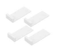 Hemobllo 4 Pièces Violin Bow Tips Replacement Kit Ox Bone Fittings For Repair Bow Grip Accessories Easy Self-installation For Musicians