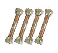 Hemobllo 4 pièces Vis de Remplacement pour Fauteuil Suspendu Accessoires pour Balançoire de Jardin Vis Robustes pour Chaise à Bascule et Panier Suspendu Support et Installation Facile