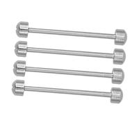 Hemobllo 4 Pièces Watch Screw Tube Rods Steel Lug Pins for Watch Strap Repair Secure Connection Compatible with