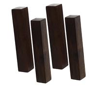 Hemobllo 4 pièces Wooden Paperweight Set For Calligraphy Practice Durable Smooth Wood Decor For Chinese Painting And Writing