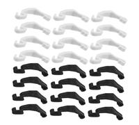 Hemobllo 40 Pièces Clips de Fixation pour Cages Danimaux Attaches Plastique pour Assemblage DIY Connecteurs Sécurisés pour Cages de Hamsters et Poulets Accessoires et