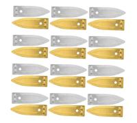 Hemobllo 40 Pièces Zinc Et Cuivre pour Galvanoplastie Anodes Zinc pour Expériences De Batteries pour DIY Piles à Fruits