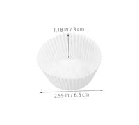 Hemobllo 400 Pièces Mini Paper Cupcake Liners Greaseproof Baking Cups For Muffins And Mini Desserts Food Grade Baking Utensils For Birthdays And Weddings