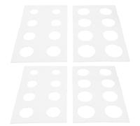 Hemobllo 400 Porte-Monnaie en Papier pour Collection de Pièces Assortiment 8 Tailles 17,5 à 31,5 Mm 50 Pièces par Boîte pour Collectionneurs Protection et Tri Facile