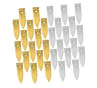 Hemobllo 40pièces Bandes De Cuivre Zinc pour Expériences De Pile à Fruits Et Matériel Expérience