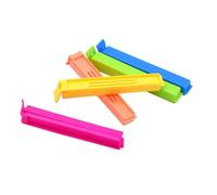 Hemobllo 48 pièces Clips de Sceau Alimentaire Colorés Pinces Étanchéité pour Sacs de Snacks et Aliments Maintien Fraîcheur et Fermeture Rapide Accessoires Cuisine Couleur Couleur Aléatoire