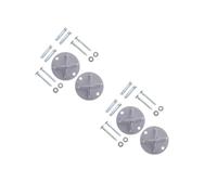 Hemobllo 4ensembles Suspendus pour Hamac Et Anneaux De Fixation Solide pour Yoga Et Balancement Accessoire De Fitness pour Intérieur Et Extérieur