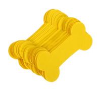 Hemobllo 4paquets Lot de Papier Commémoratif Forme Os pour Animaux De Compagnie Rituel Funéraire Chinois Ancestral