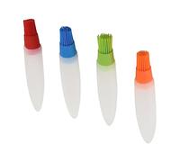 Hemobllo 4pièces Brosse pour Barbecue Extérieur Brosse De Boulangerie Bouteille à Huile à Bout Ustensiles De Cuisine pour Cuisiner Et Rôtir Plein Air