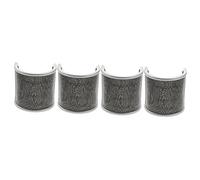 Hemobllo 4pièces Filtre Anti- pour Microphone Bonnettes Acoustiques Mousse pour Bruit Accessoire pour Enregistrements Vocaux Et Streaming Direct