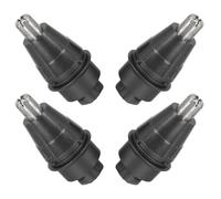 Hemobllo 4pièces Lot de Têtes de Coupe pour Tondeuse à Poils de Nez Détachées de Rechange pour Soins Hygiène pour Homme Embout Inclus