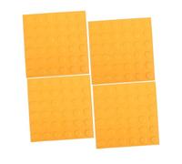 Hemobllo 4pièces Planche De Trottoir Tactile Antidérapante De Pavage Pour Allée Brique Aveugle De Patio Pour Intérieur Et Extérieur