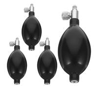 Hemobllo 4pièces Poire de Rechange pour Tensiomètre Manuel avec Valve Kit de Poires de Gonflage pour Tensiomètre