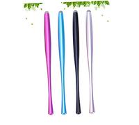 Hemobllo 4pièces Stylet Capacitif Métal Pointe Fibre Remplaçable Stylet Tactile pour Écriture Manuscrite pour Téléphone Et Tablette Rouge Bleu Argent Noir