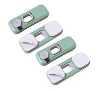 Hemobllo 4pièces Verrous De Sécurité Pour Meubles Lot De Loquets De Sécurité Pour Garçon Fille Adaptés Aux Placards Et Portes Facile à Installer Utiliser