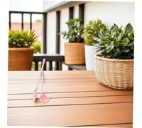 Hemobllo 5 Ensembles Miniature Household Broom and Dustpan for Dolls Realistic Dollhouse Cleaning Supplies Lightweight Furniture Props for Pretend Play and Micro Landscape Decoration