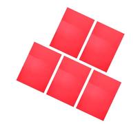 Hemobllo 5 Feuilles Color Correction Light Filter Sheets Transparent PVC Film for Photography Lighting Effects and Color Mixing