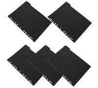 Hemobllo 5 feuilles Diviseurs de Cahier Séparateurs pour Classeurs pour Organiser Rapports Présentations et Recherches