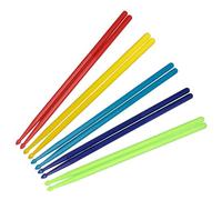 Hemobllo 5 Paires De Baguettes De Batterie Colorées En Nylon Baguettes De Performance Outils D'Entraînement Pour La Batterie En Nylon