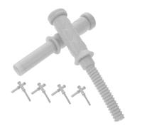 Hemobllo 5 Paires De Poignées De Cheval À Bascule : Poignée Filetée Universelle en Plastique De Remplacement pour Jouet À Bascule pour Bébé, Accessoires D'équitation pour Enfants,