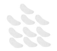 Hemobllo 5 Paires de Sourcils Blancs Auto-adhésifs en Coton pour Costume de Père Noël, Faux Sourcils Broussailleux Confortables à Porter pour Fête de Noël