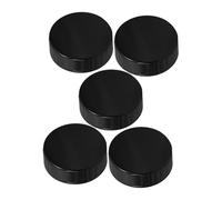 Hemobllo 5 Pièces Bouchon à Vis Bouchon Rond Pour Bouteille Verre Couvercle Anti-éclaboussures