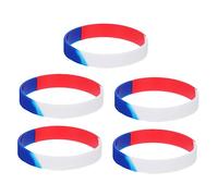 Hemobllo 5 Pièces Bracelet du jour de l'indépendance Hommes Douane perlé décorations accessoires bracelet de la fête de l'indépendance bracelets pour événement