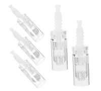 Hemobllo 5 pièces Cartouches Aiguilles de Remplacement Micro Aiguilles Pins pour Machine de Beauté Visage Compatible Types de Peaux Haute Précision et Résistance Texture et Confortable